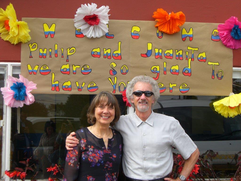 An orphanage's warm welcome of the Yanceys.