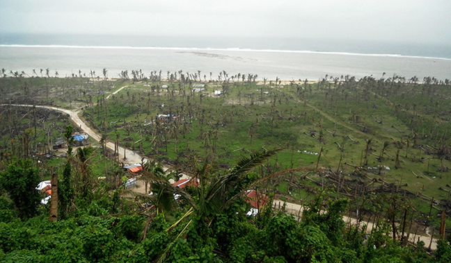 Pacific side where Yolanda landed 2